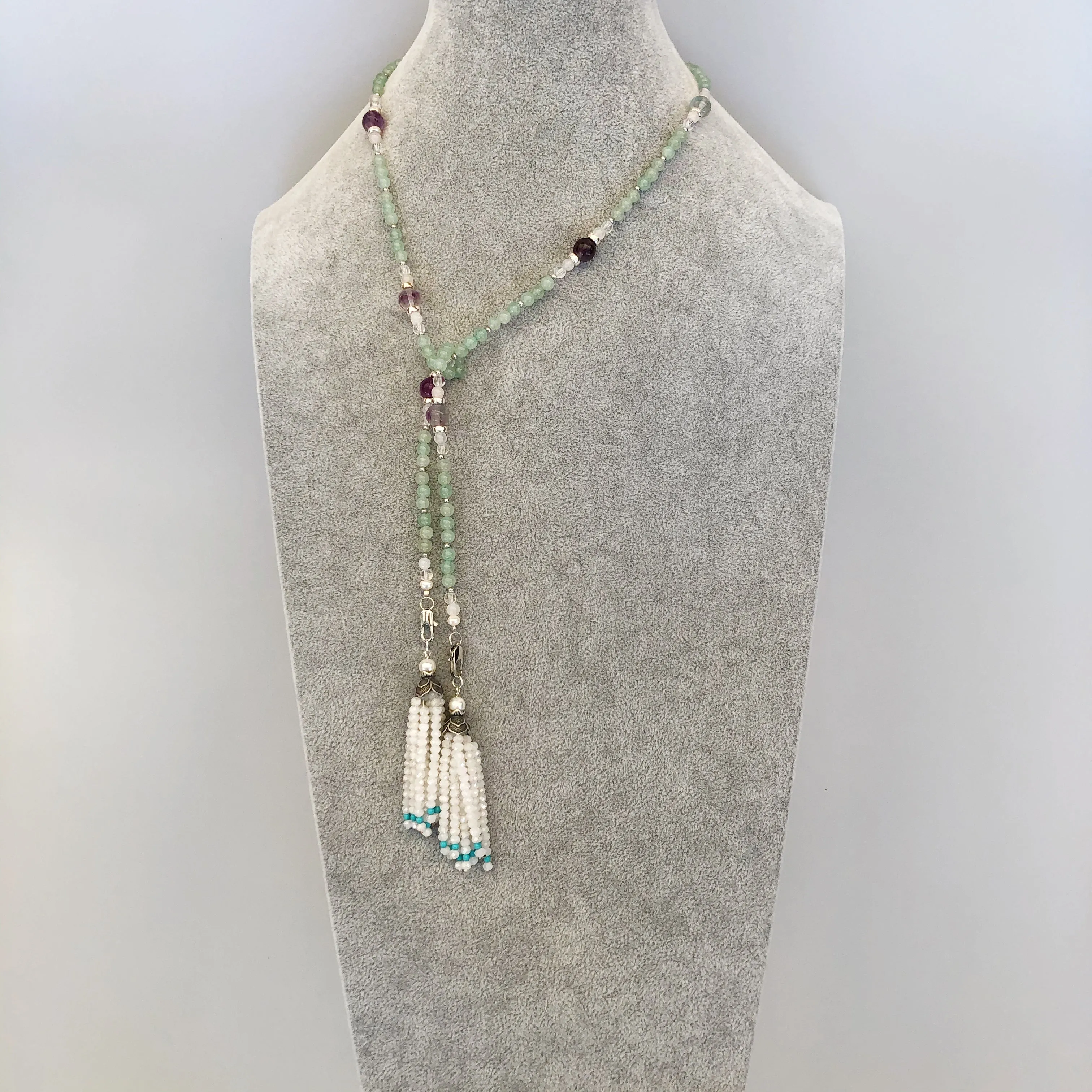 Return to Origin Aventurine Necklace Set