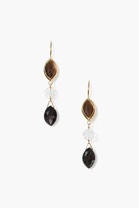 Sabine Earrings Quartz Mix