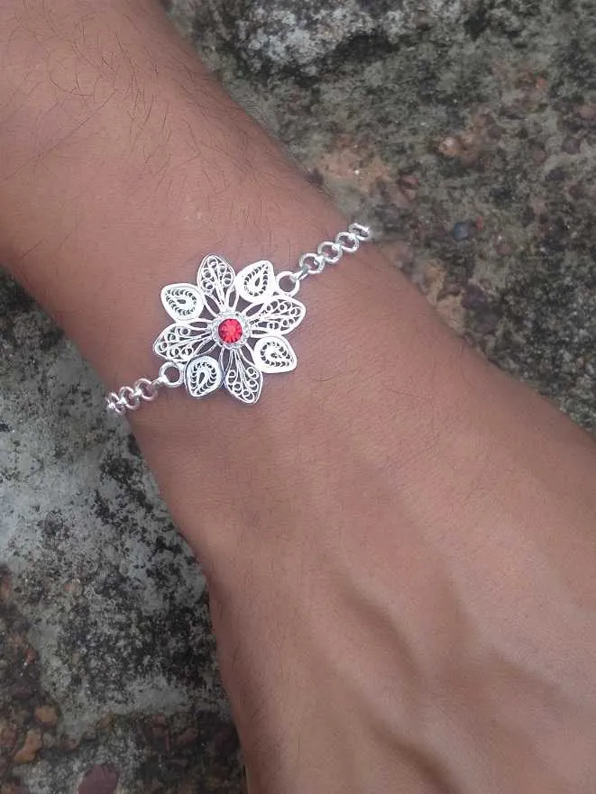 Secret guardian - Silver rakhi