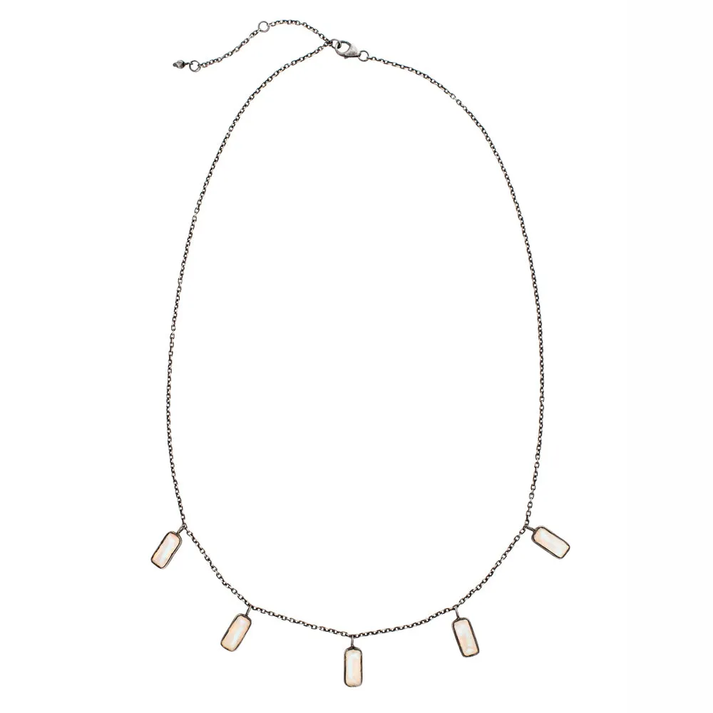 Skylight Necklace in Moonstone | Available to ship January 14, 2025