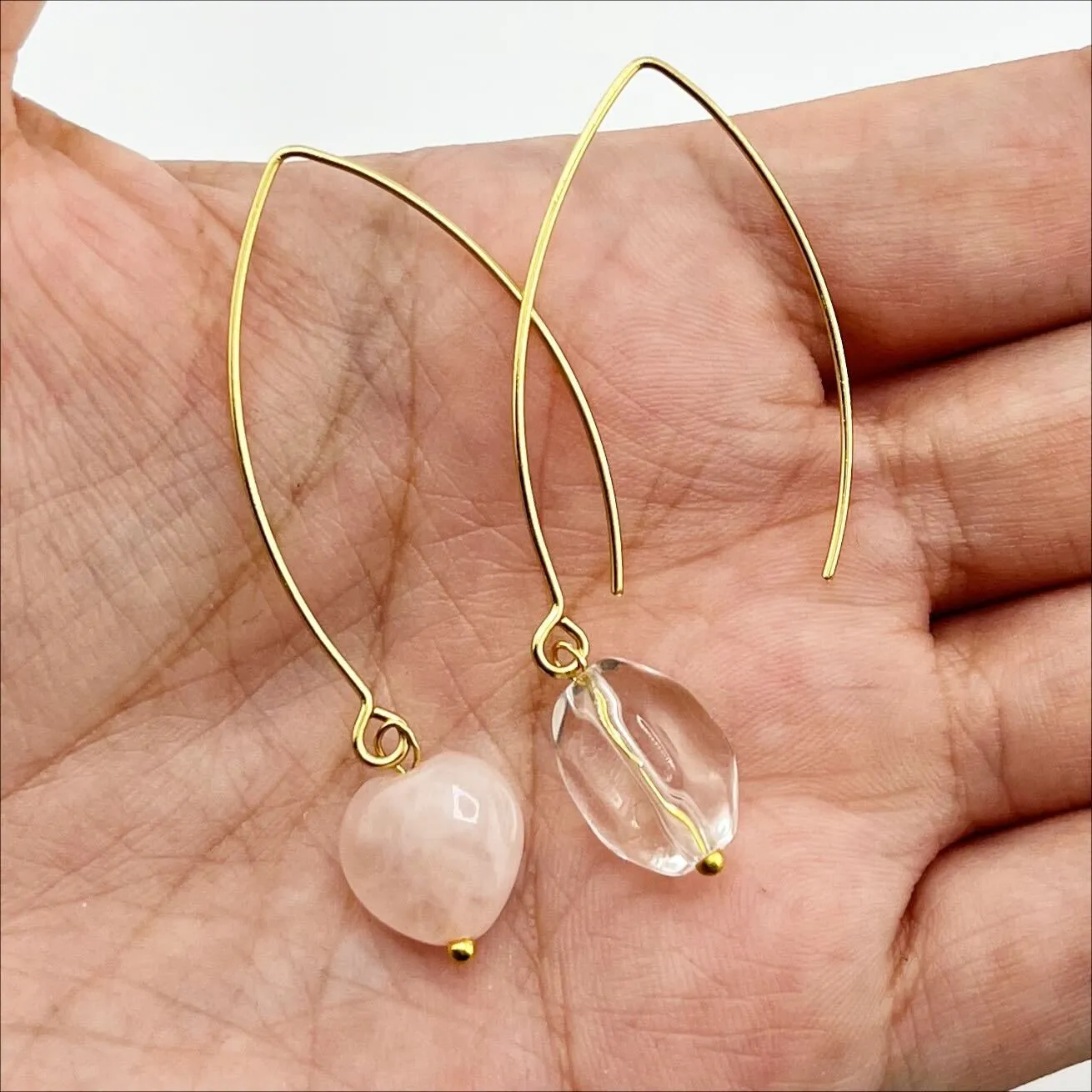 SMALL STONE | Drop Earrings