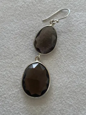 Smoky Quartz Earrings