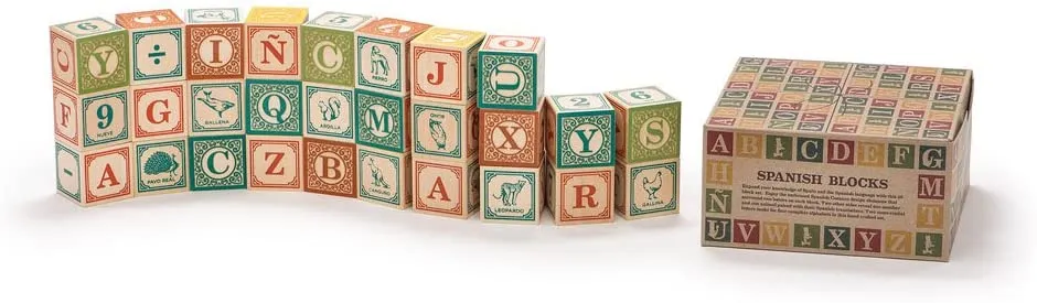 Spanish Wooden Blocks