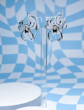 SPIDER HOOP EARRINGS