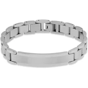 Stainless Steel 53x11.7 mm Identification 8" Bracelet