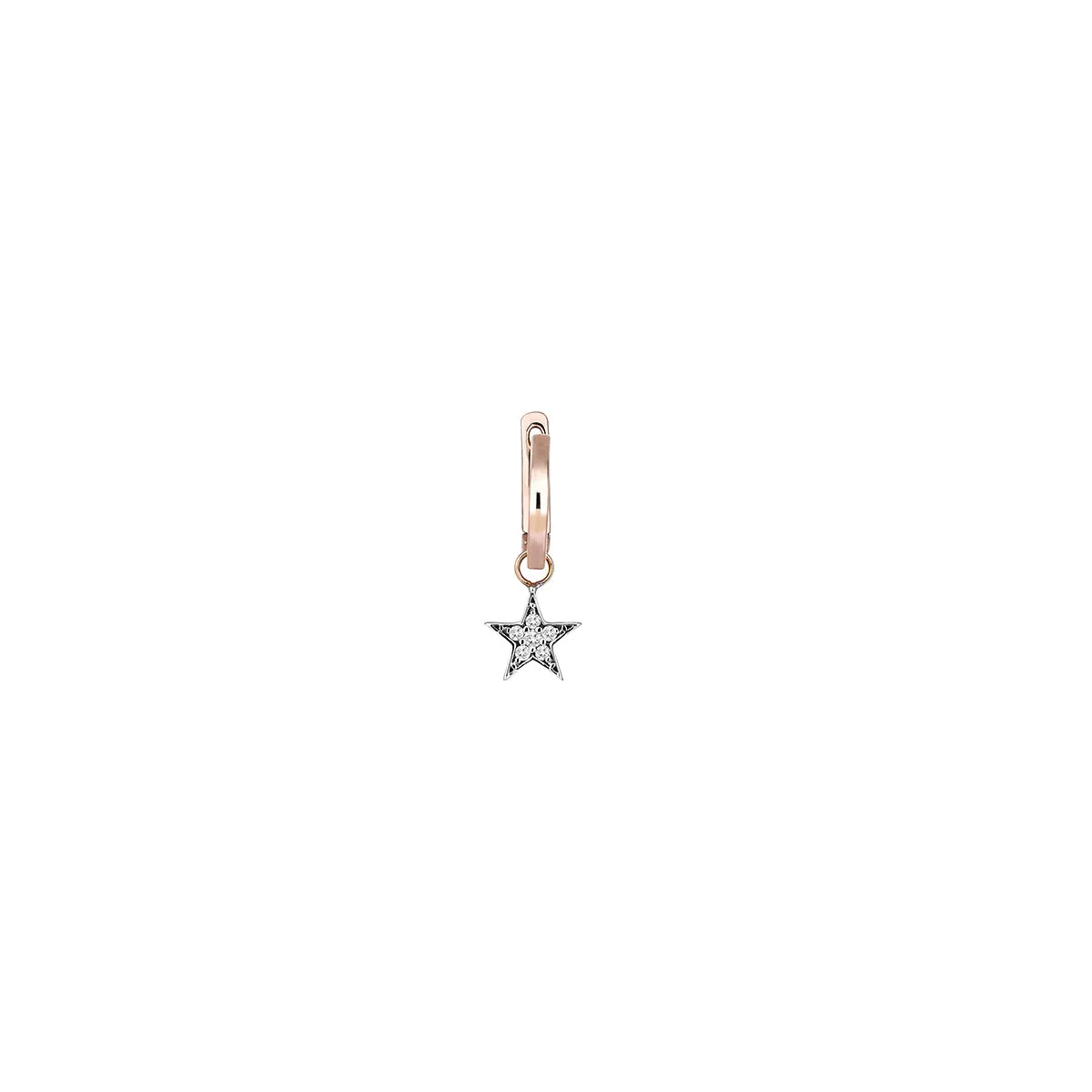 Star Hoop Earring