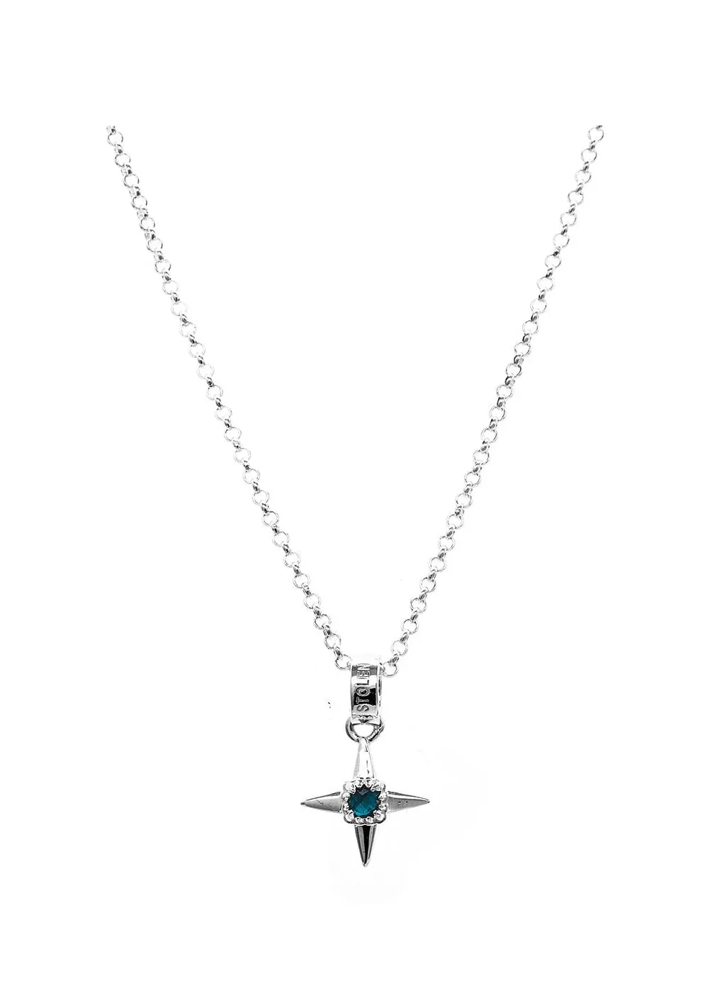 STOLEN GIRLFRIENDS CLUB NINJA STAR LONDON TOPAZ NECKLACE JWL2-24-54