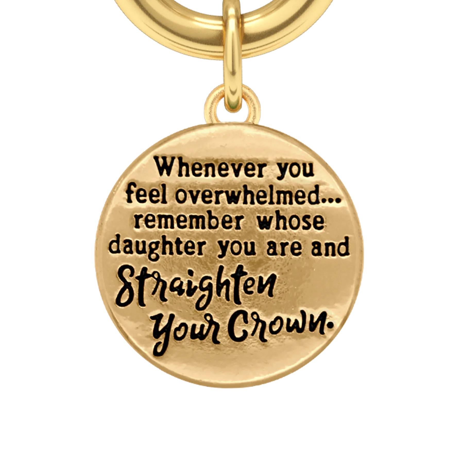 Straighten Your Crown - Two-Tone Charm Bracelet