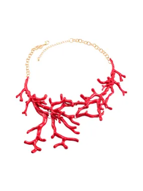 Suzume Red Coral Necklace