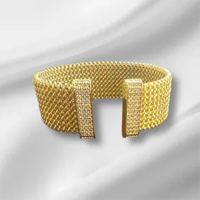 The flex brass  bracelet