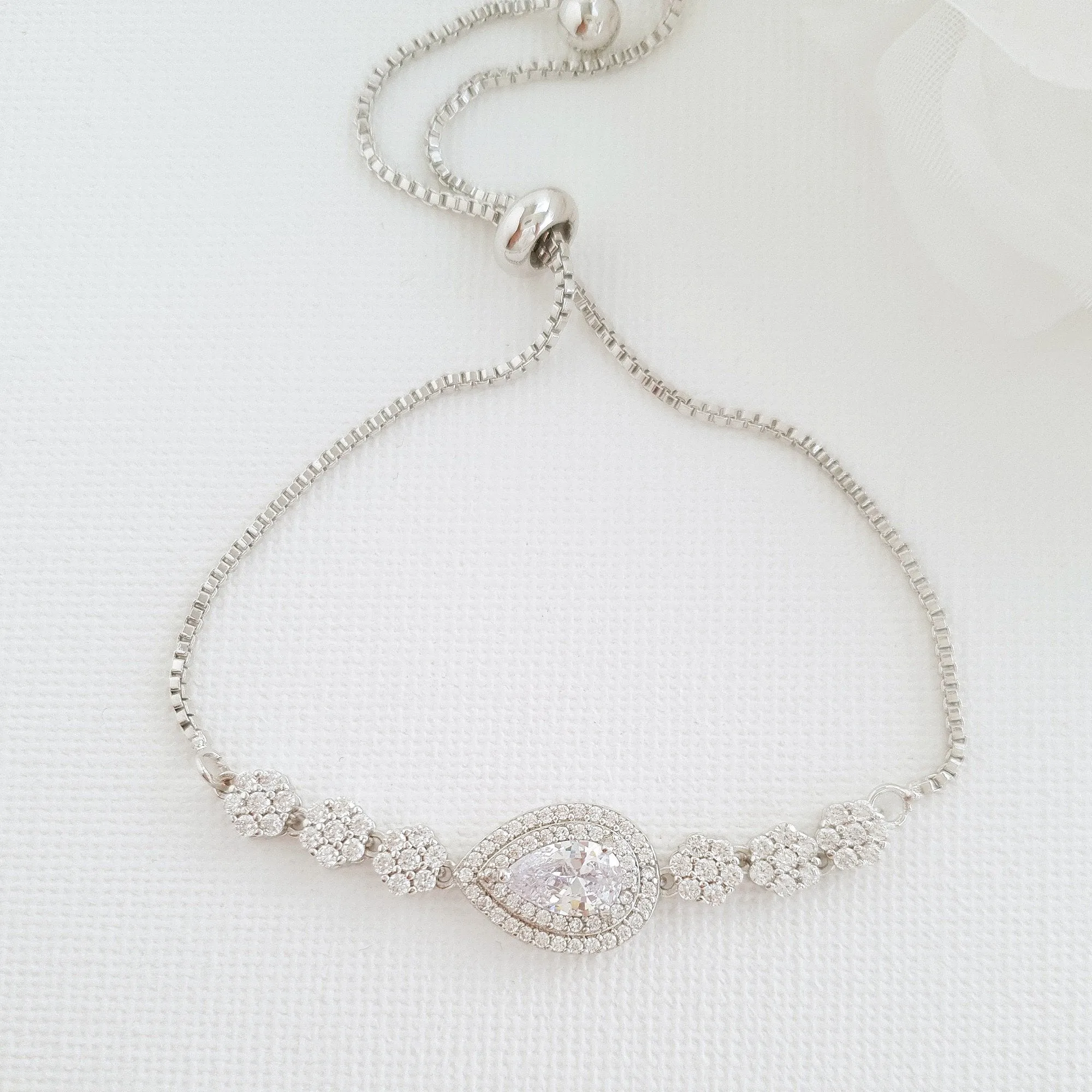 Wedding Slider Bracelet- Joni