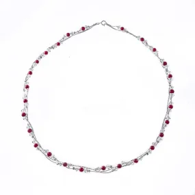 Xuxek Necklace - Coral