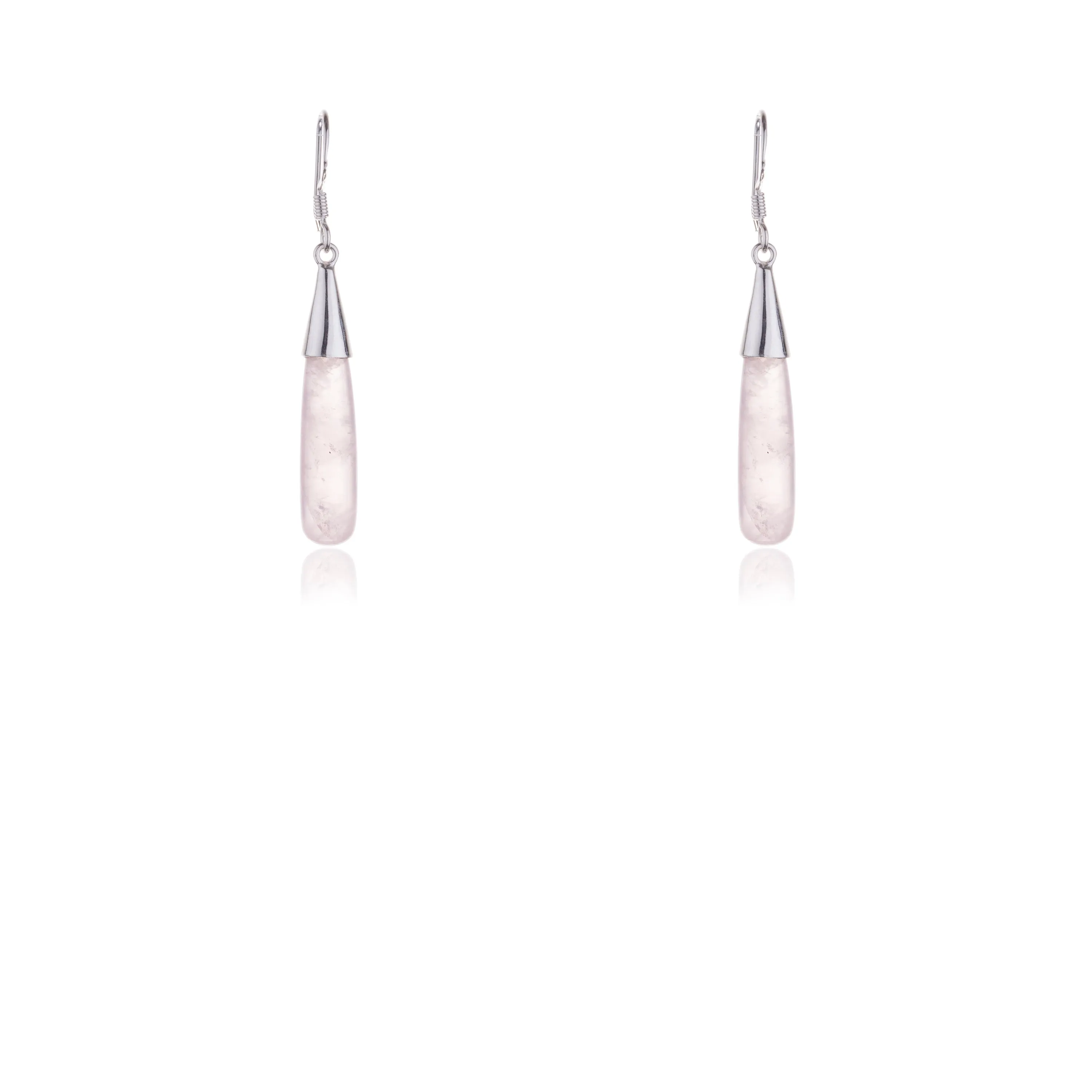 Yara Rose Quartz Earrings